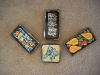 Group of four - trays, trivets and/or wall decor